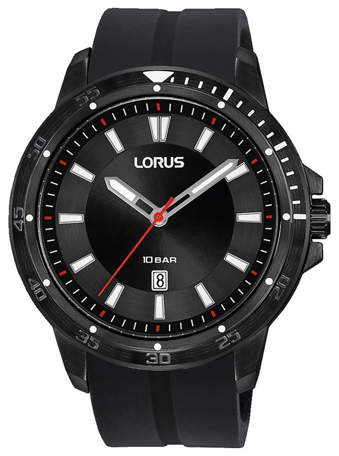 Pánské hodinky - Black Watch Lorus rh949mx9 + pokyny