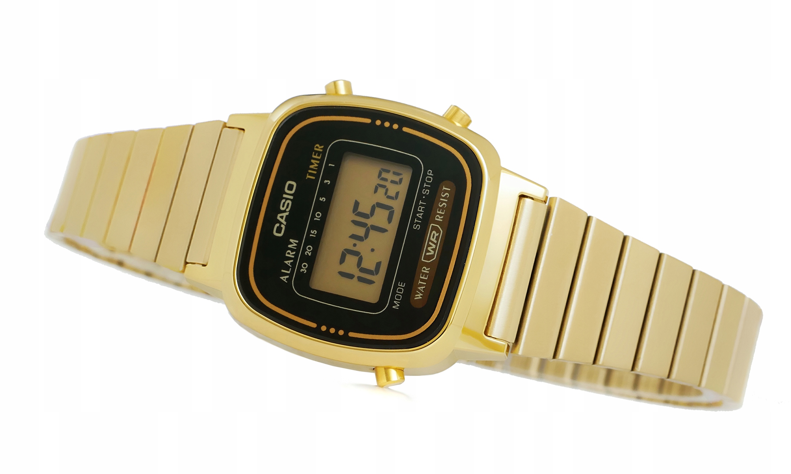 Dámske hodinky -  DÁMSKE HODINKY CASIO LA670 WGA MODERNÉ RETRO VINTAGE
