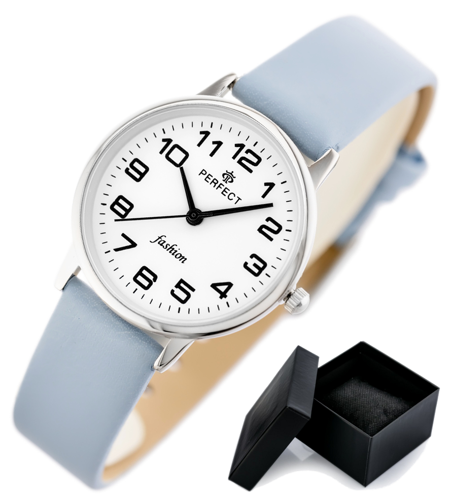 Dámske hodinky - Perfect Lisa Women's Watch, Clear Numbers +Box