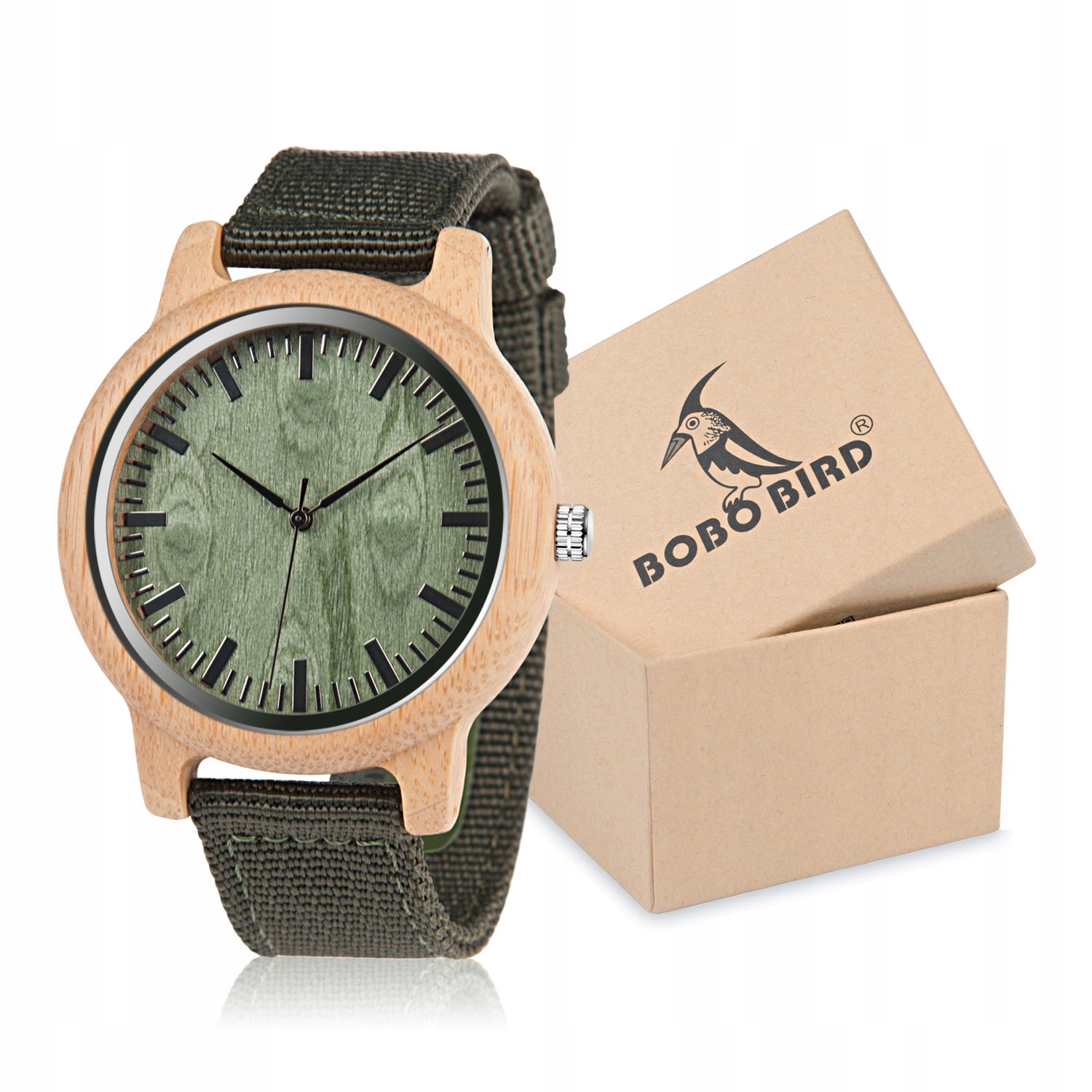 Pánské hodinky - D11 Bobo Bird Wooden Watch