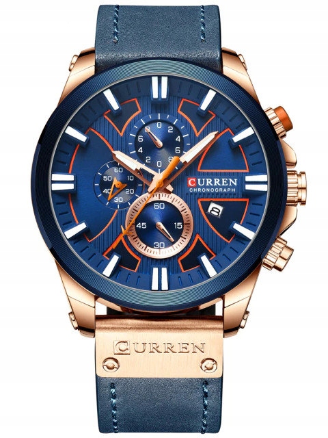 Pánské hodinky - Curren 8346 Pánske hodinky (ZC026E) - Chronograf