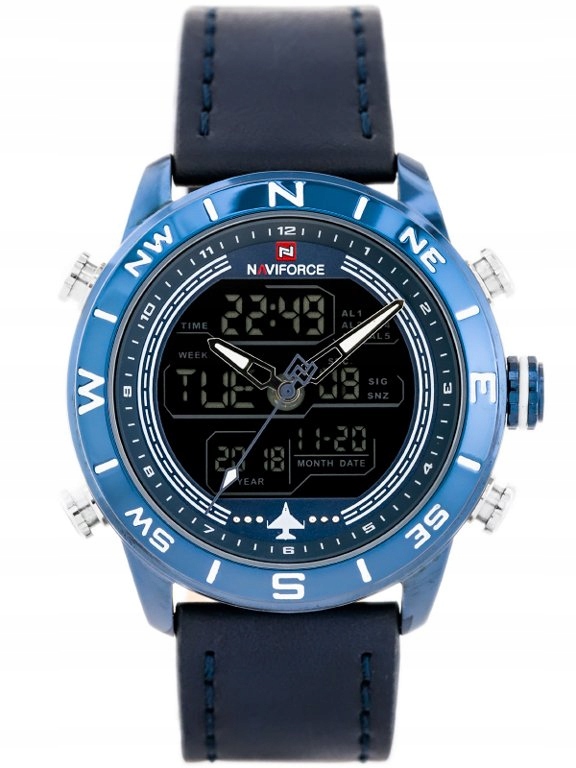 Pánské hodinky - Naviforce Men's Watch - NF9144 (Zn077e) - modrá
