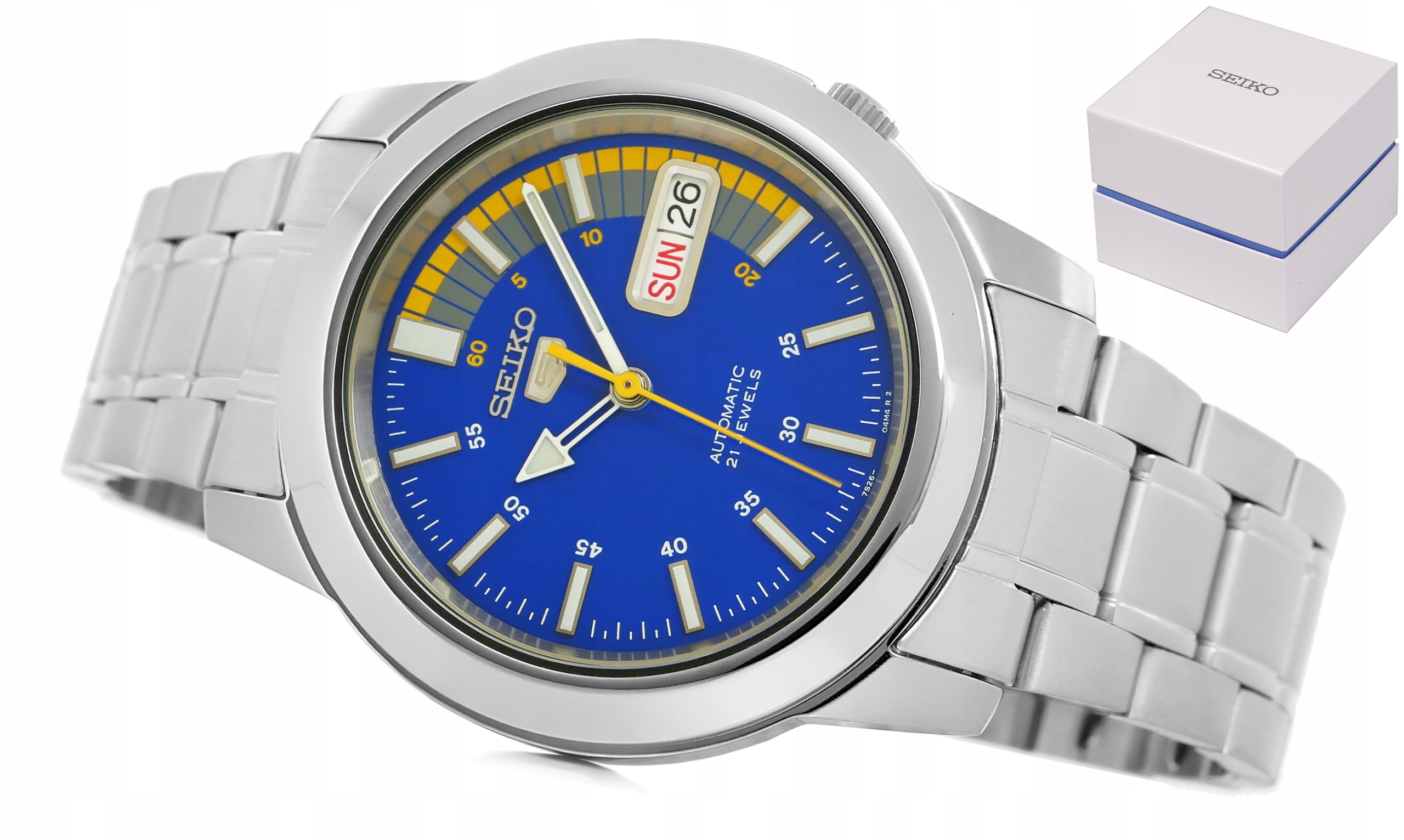 Pánské hodinky - Seiko 5 Mužské hodinky Classic Machine + Box