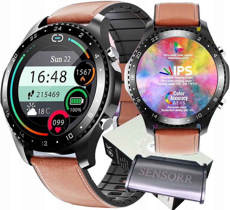 Pánské hodinky - Sledujte monitorovanie srdcovej frekvencie smartwatch