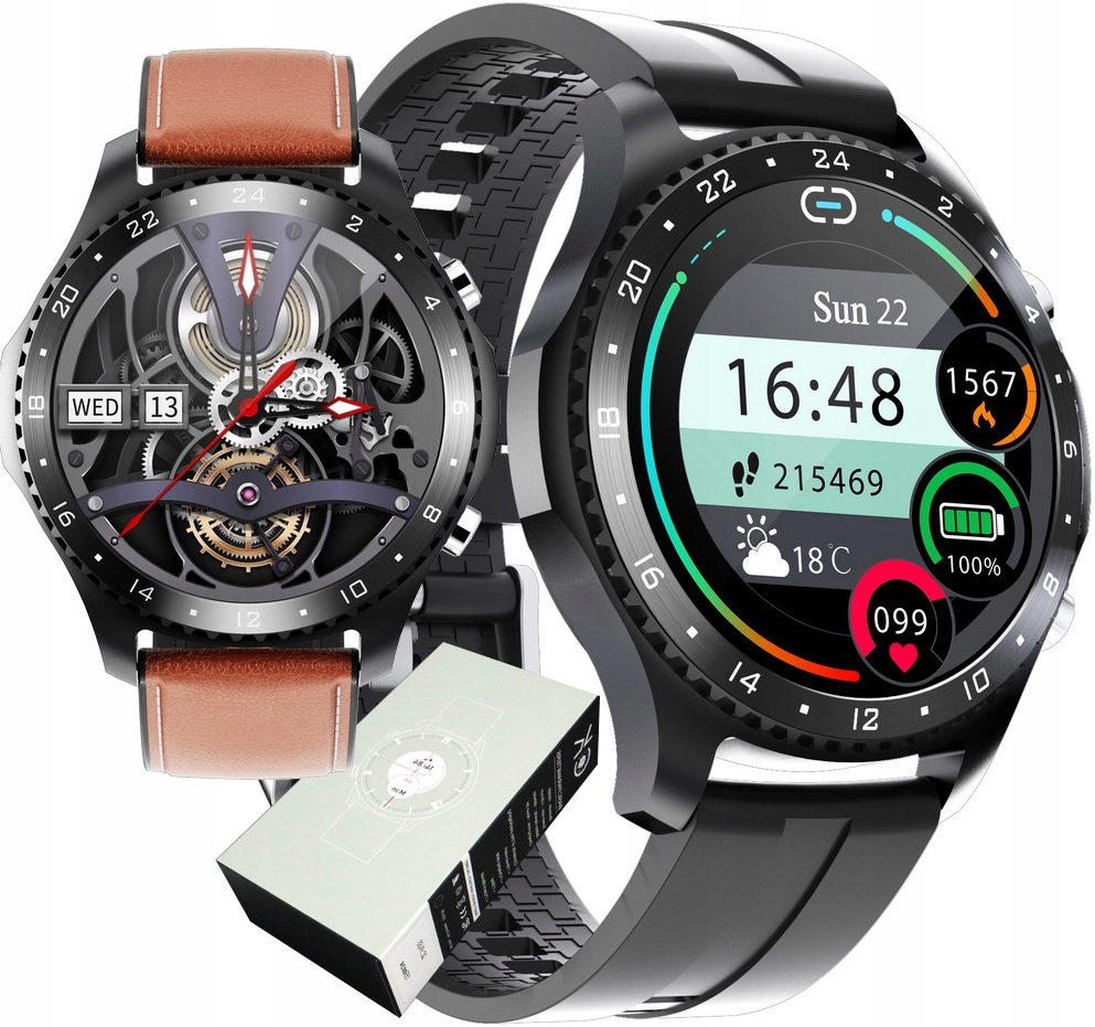 Pánské hodinky - EKG srdcová frekvencia Monitor Smartwatch!