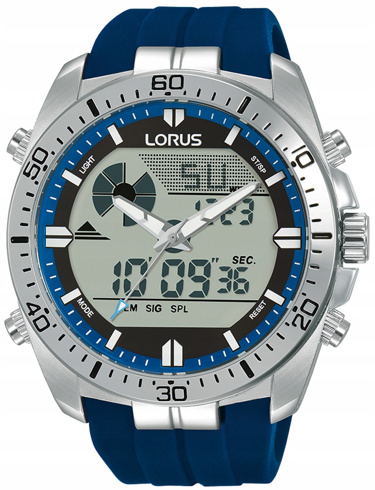 Pánské hodinky - LORUS R2B09AX9 Silver Watch + pokyny