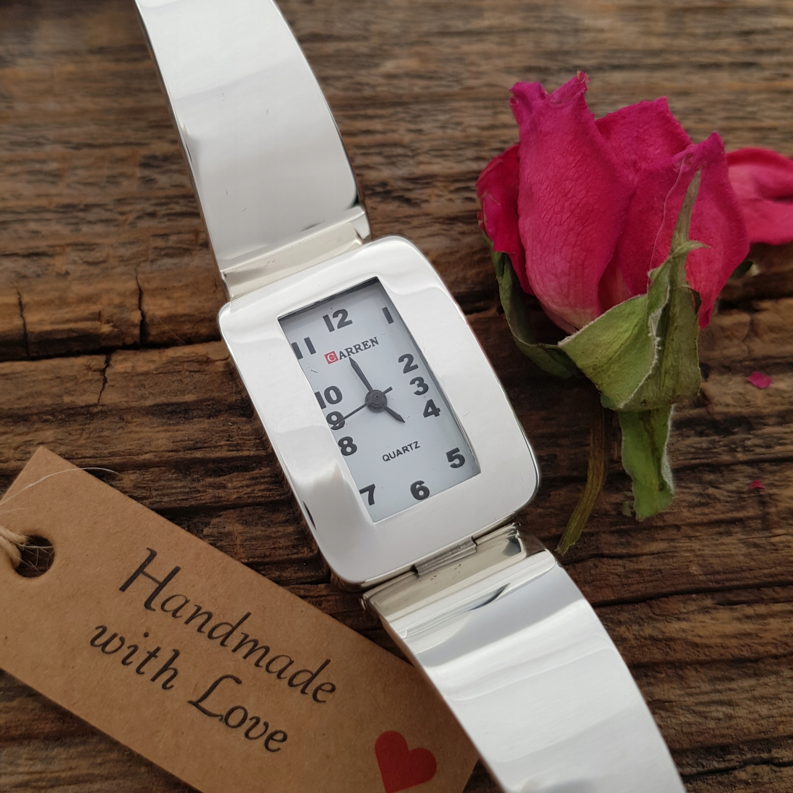 Dámske hodinky -  Silver Watch 925-Grawer Free-Coes