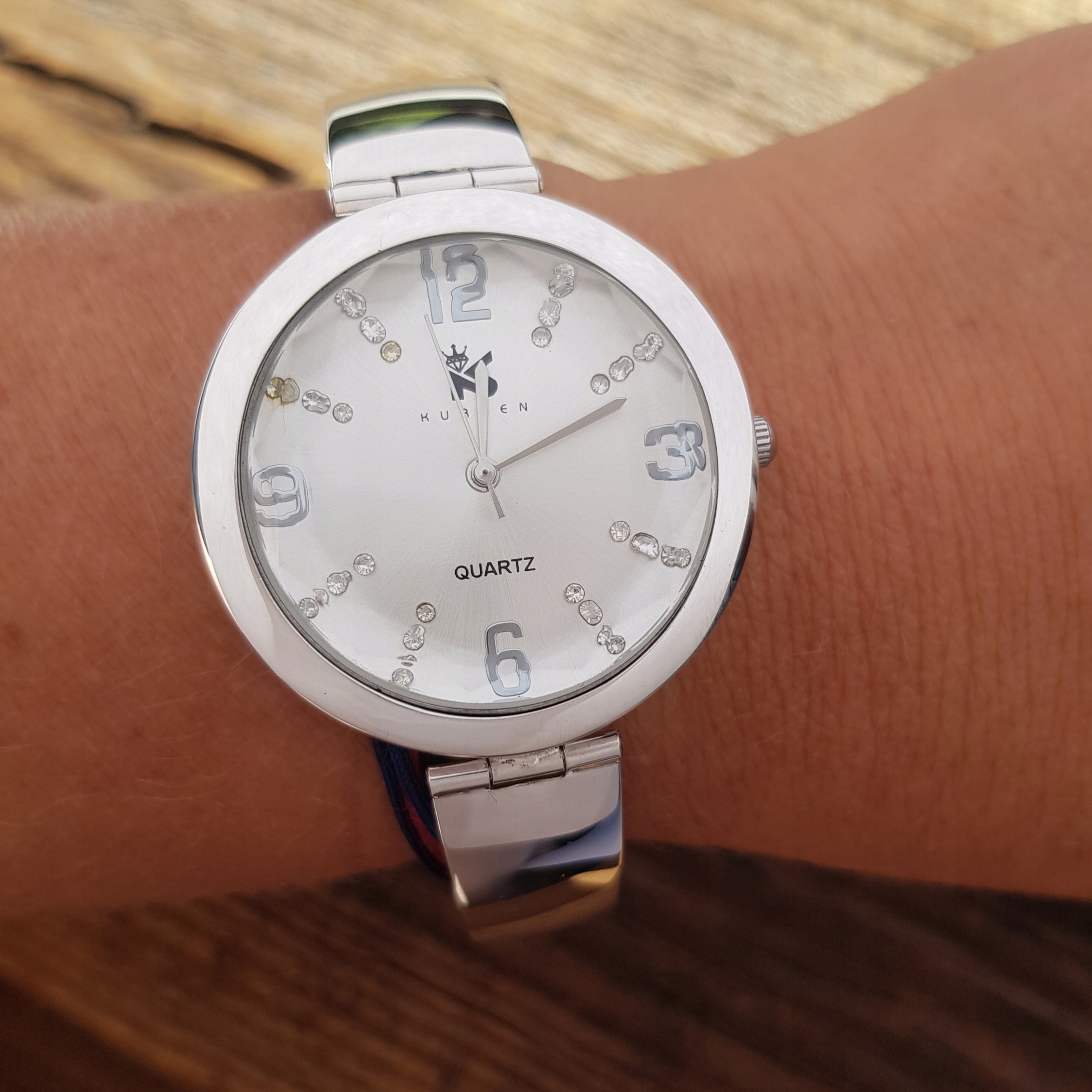 Dámske hodinky -  Silver Watch vzorka 925 bez graféra