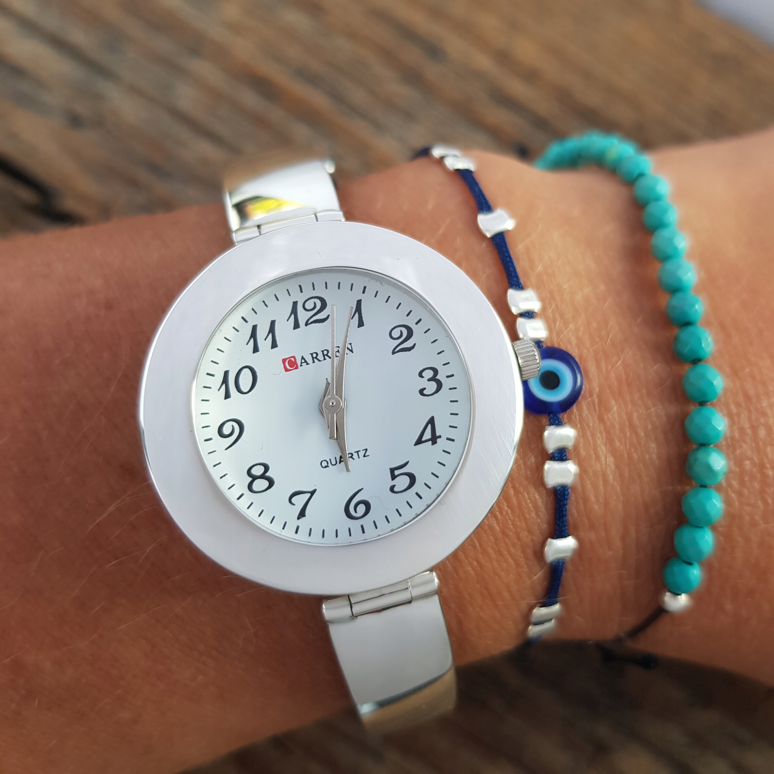 Dámske hodinky -  Silver Watch Pr.925- Gravírovanie zadarmo - čisté