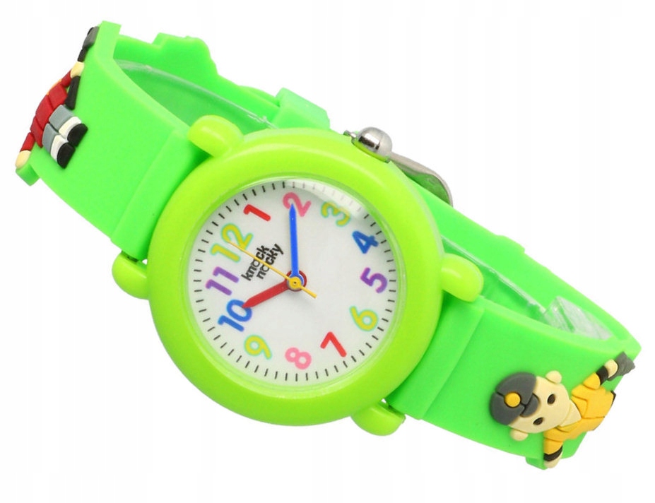 Detské hodinky - Zelené farebné detské hodinky CB3405004