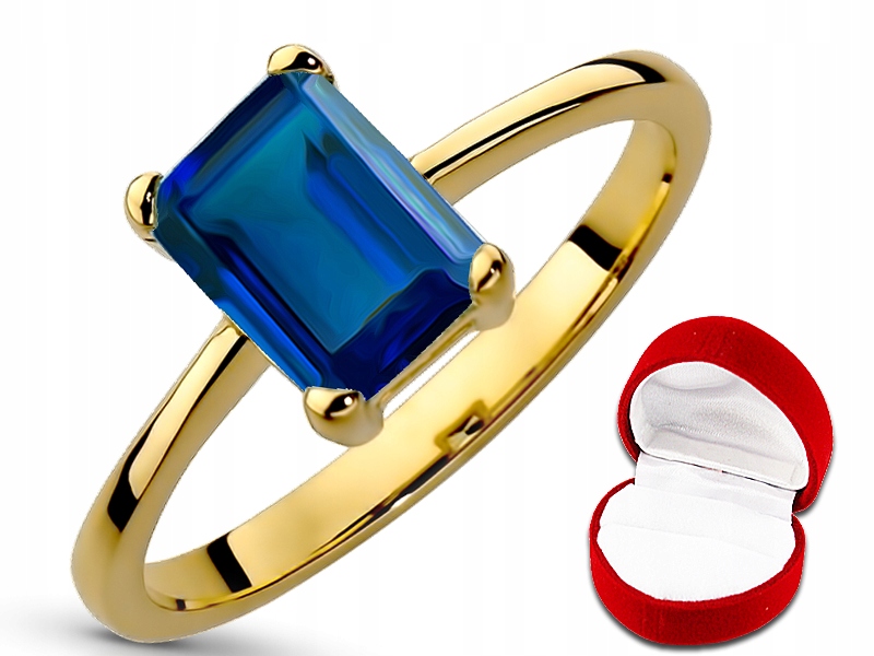 FENOMENÁLNY ZLATÝ PRSTEN SAPPHIRE pr 333 r23