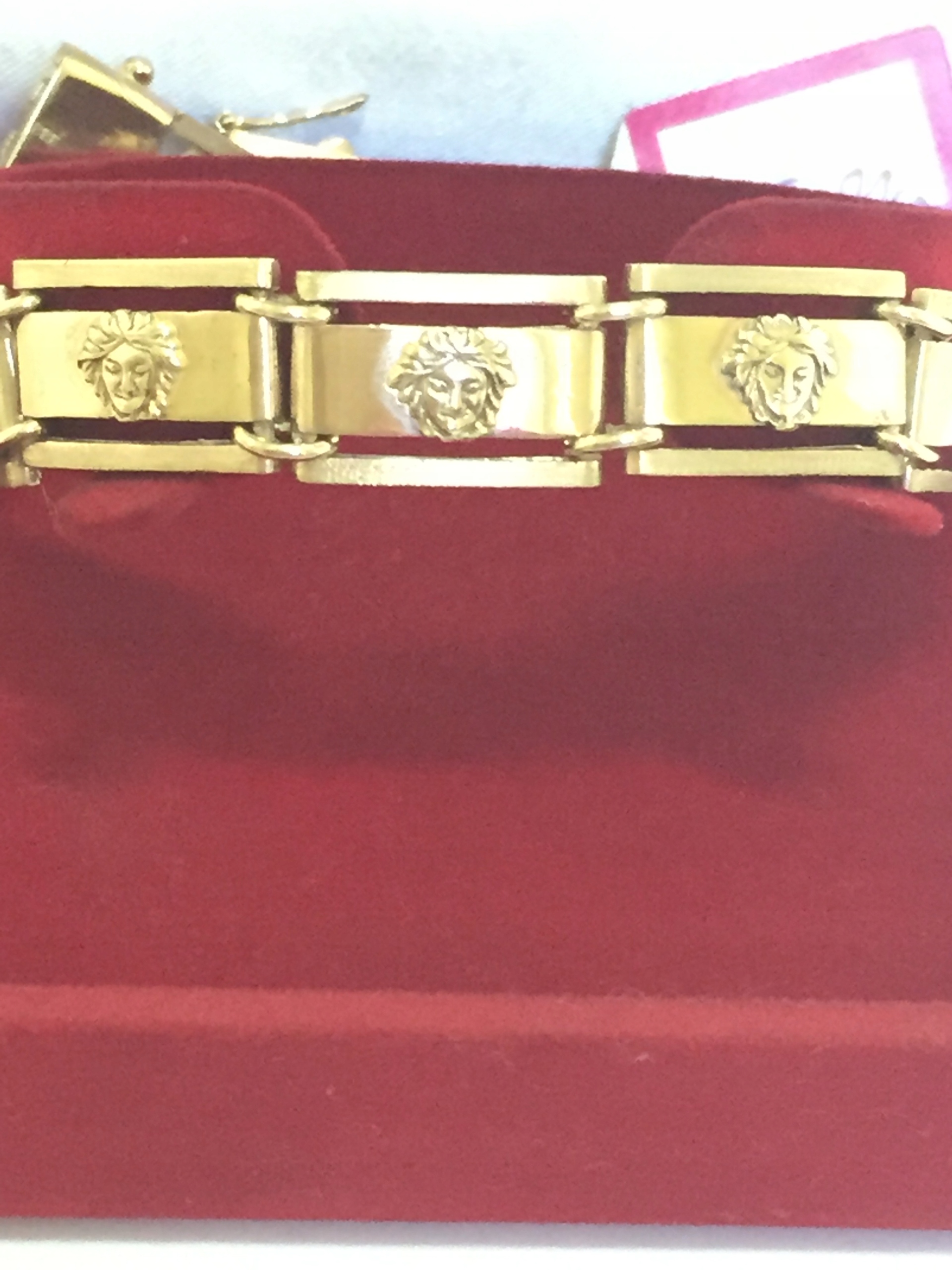 Zlatý náramok Versace Dł22 Gold Gift 4550 Pln