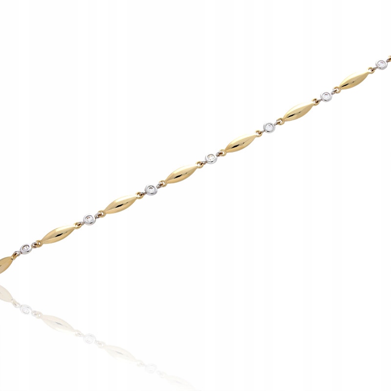 Zlatý náramok 14K 6030 Lombard4u M1