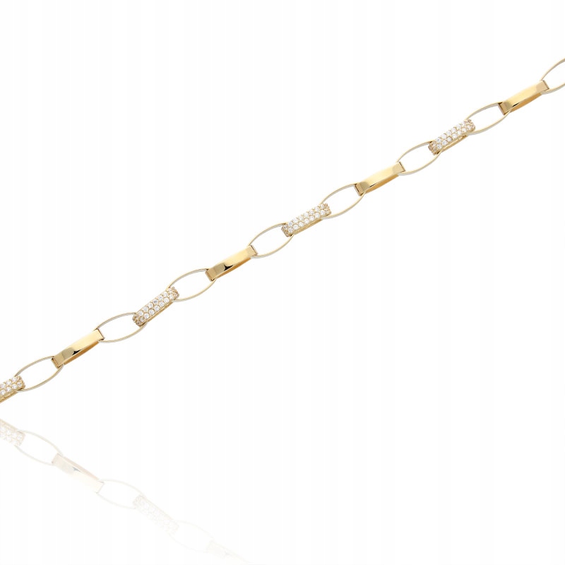 Zlatý náramok 14K 6036 Lombard4u M1
