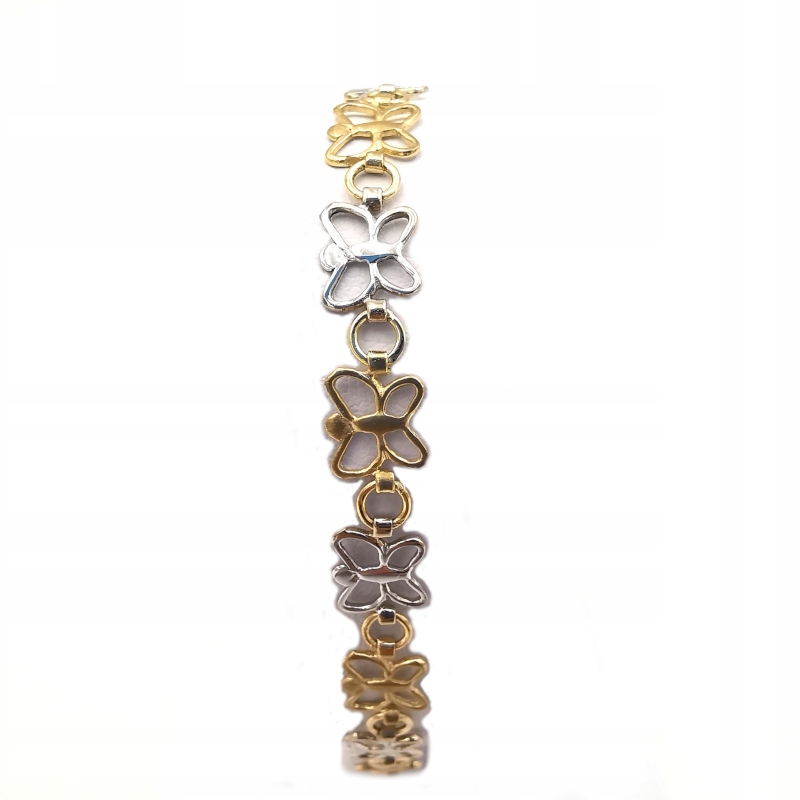Gold Butterfly Bracelet PR. 585 darček B03