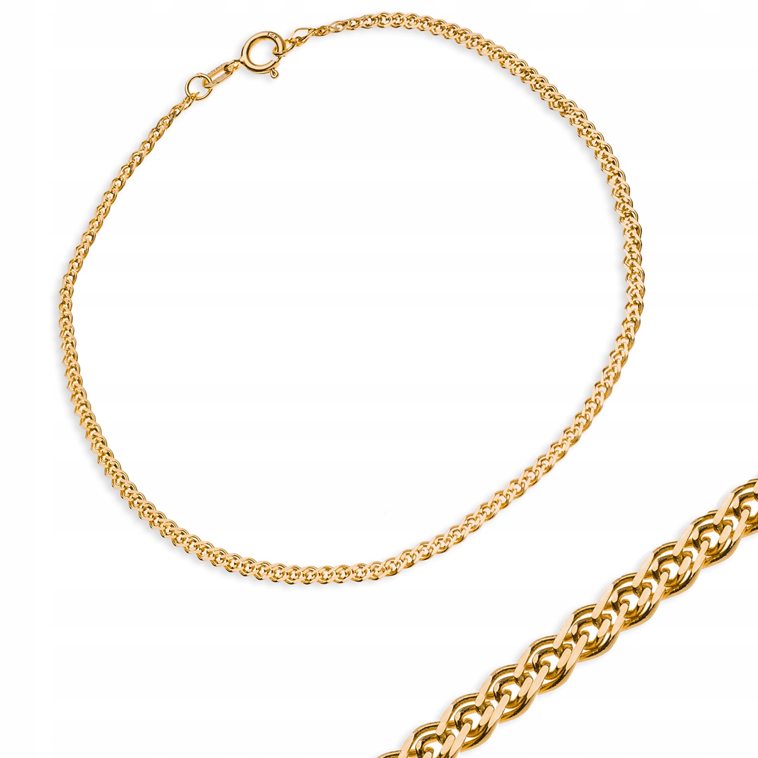 ZLATÝ DÁMSKY RUČNÝ NÁRAMOK NONNA GOLD 585