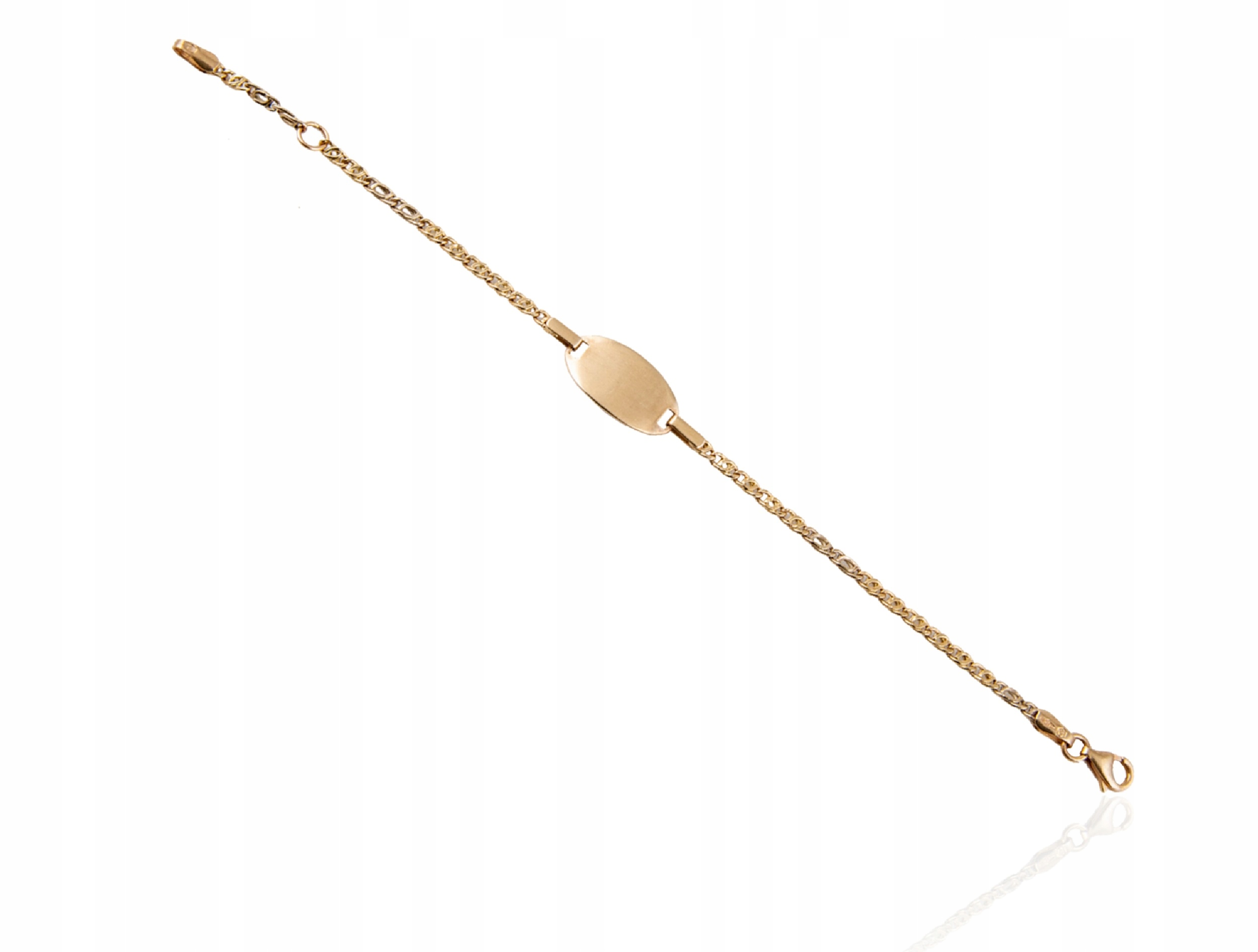 ZLATÝ NÁRAMOK S PLECHOM 14,5 cm - 1 900 g