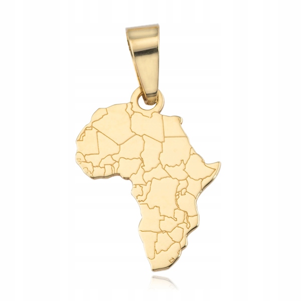 Golden Pendant Africa Pr.585 New-Boniche