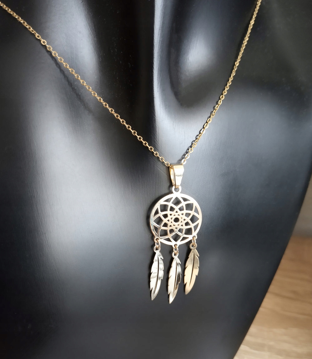 Golden Pendant Dream Catcher PR.333 -Nesticity !!