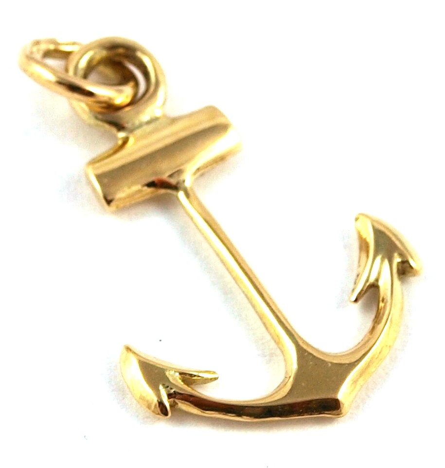 Zlatý prívesok Pendant Anchor Gold 333
