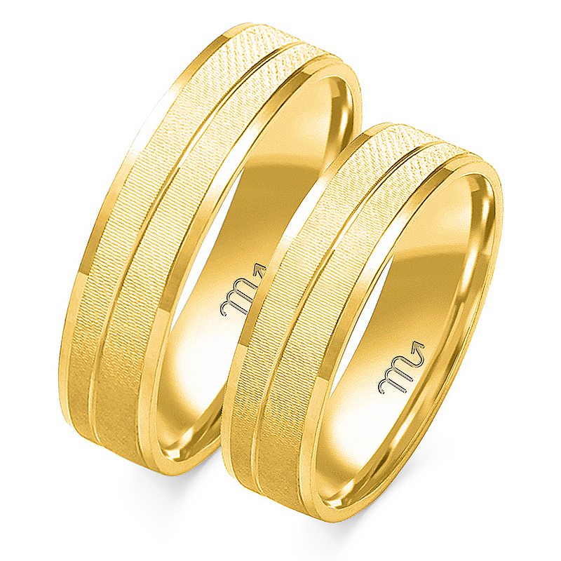 14K ZLATÉ SVADOBNÉ PRSTENE MODEL O-131A