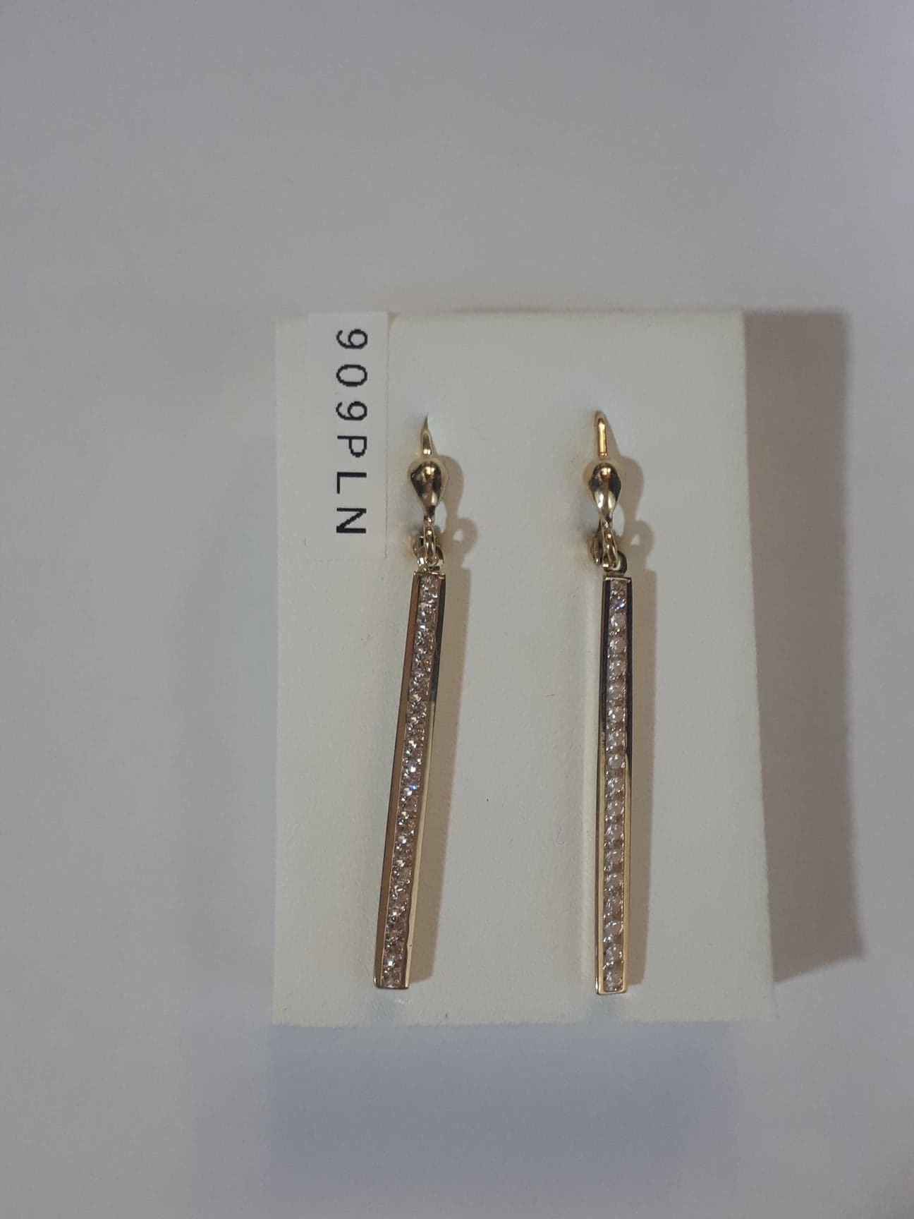 Zlaté náušnice 585/14K 3459 KRK