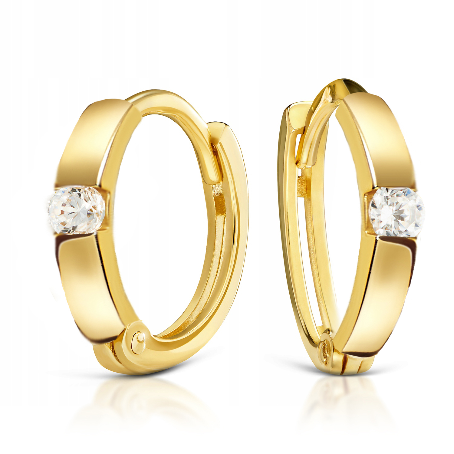 ZLATÉ NÁUŠNICE ZIRCONIA GOLD 333 8K 2499-3