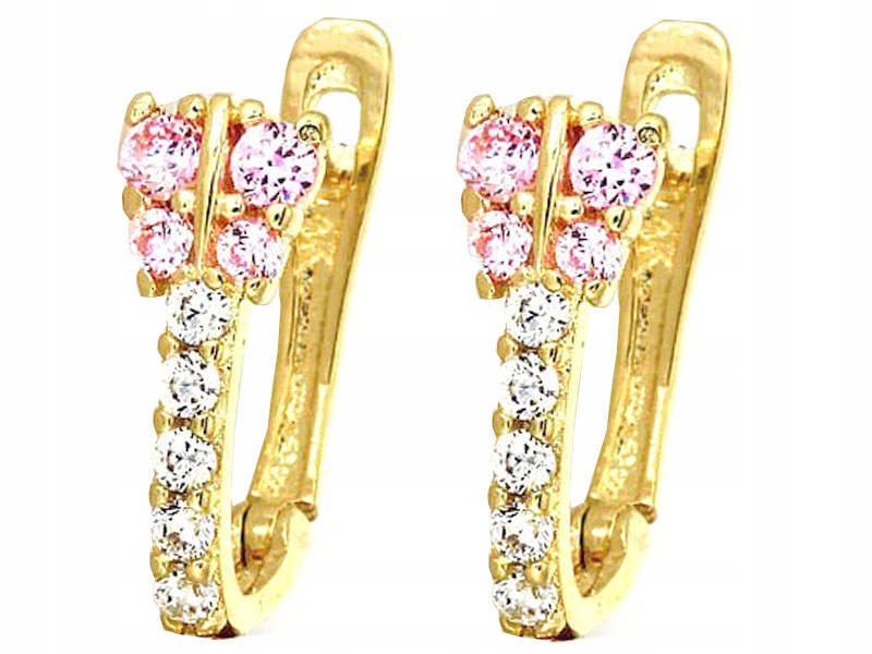 NÁUŠNICE ZLATÝCH HVIEZD 333 ZIRCONIA 8KT