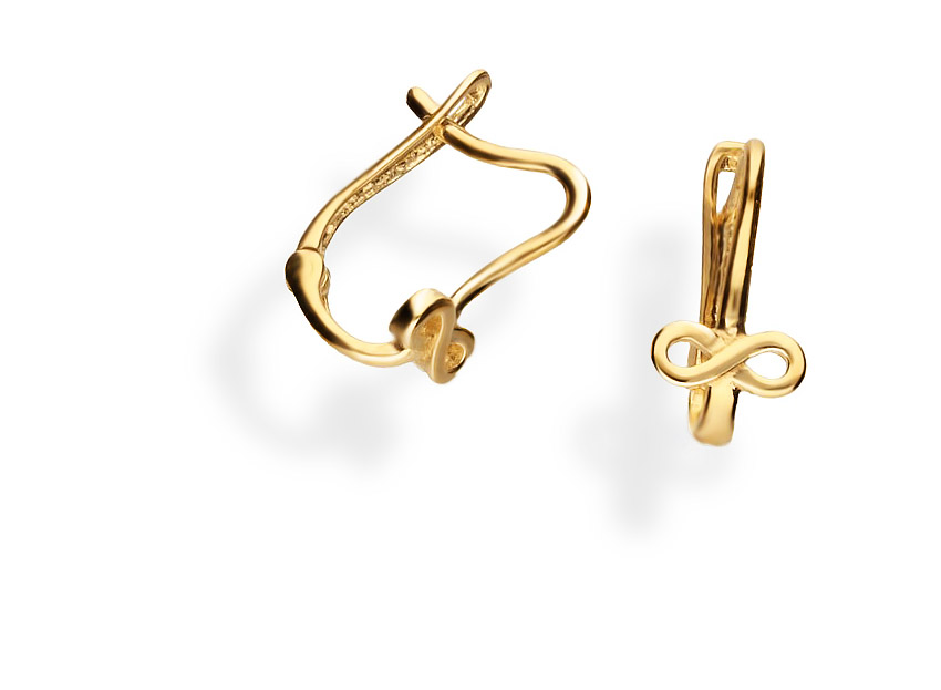 ZLATÉ NÁUŠNICE INFINITY INFINITY PR. 585 / 14K