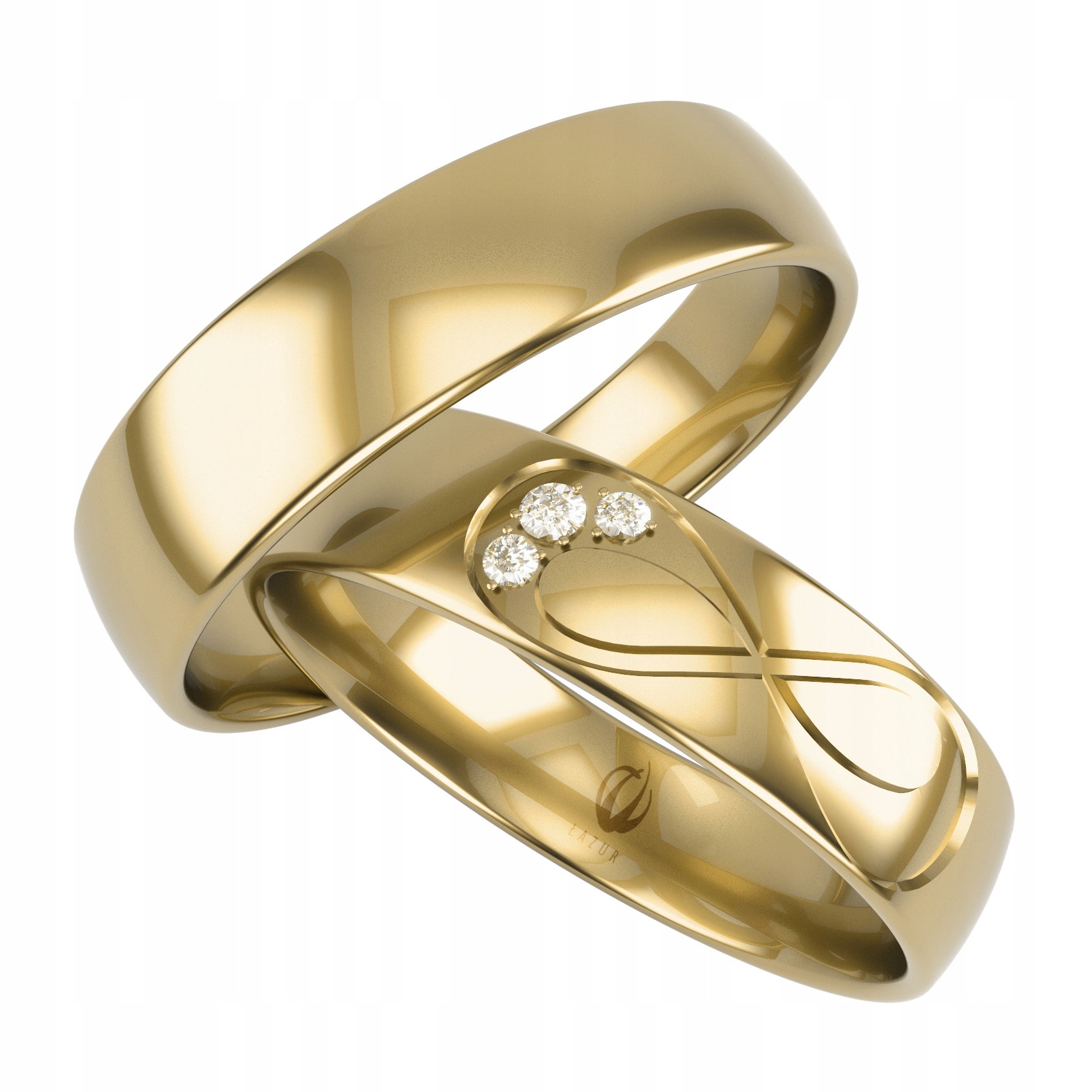 ZLATÉ PRSTENY INFINITY PR 0,333 W 5 MM