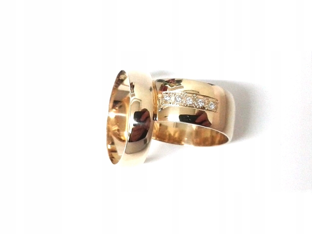 VÝROBCA ZLATÝCH PRSTENOV 5 a 9 mm + DIAMANTY pr585