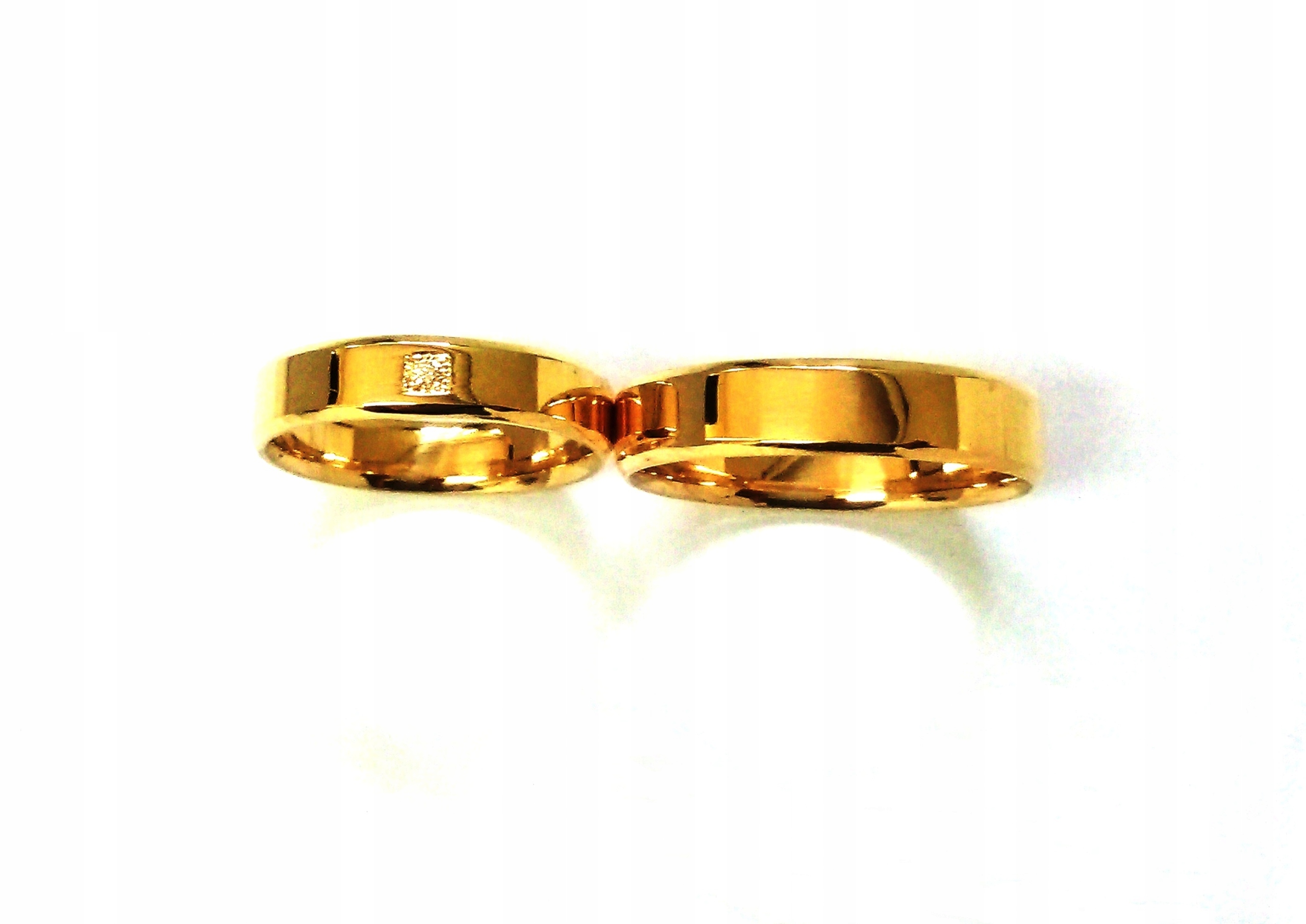 ZLATÉ SVADOBNÉ PRSTENE 585 4mm DIAMANTOVÁ ČOČKA!