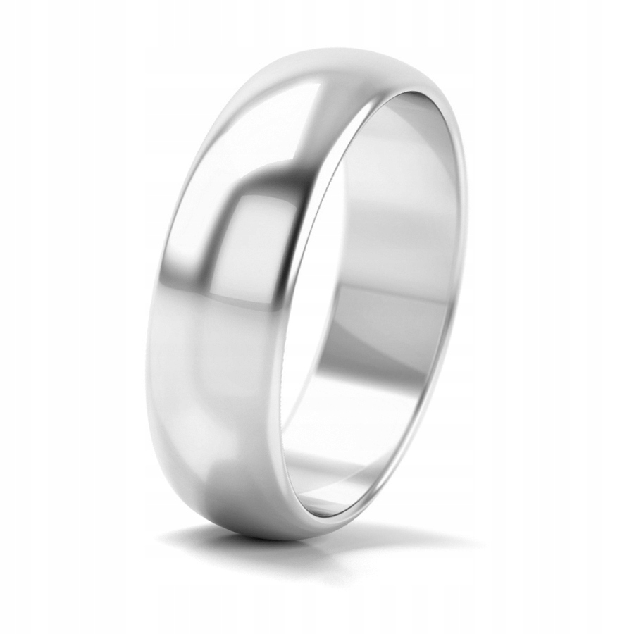 BIELE ZLATÉ SVADOBNÉ PRSTENE 5,5MM PR.585 KRZ / B
