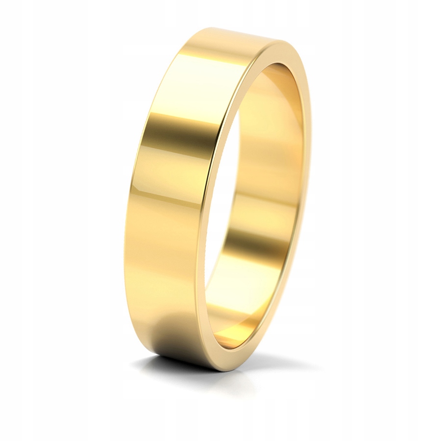 ZLATÉ SVADOBNÉ PRSTENE 4,5 MM 585 KRP