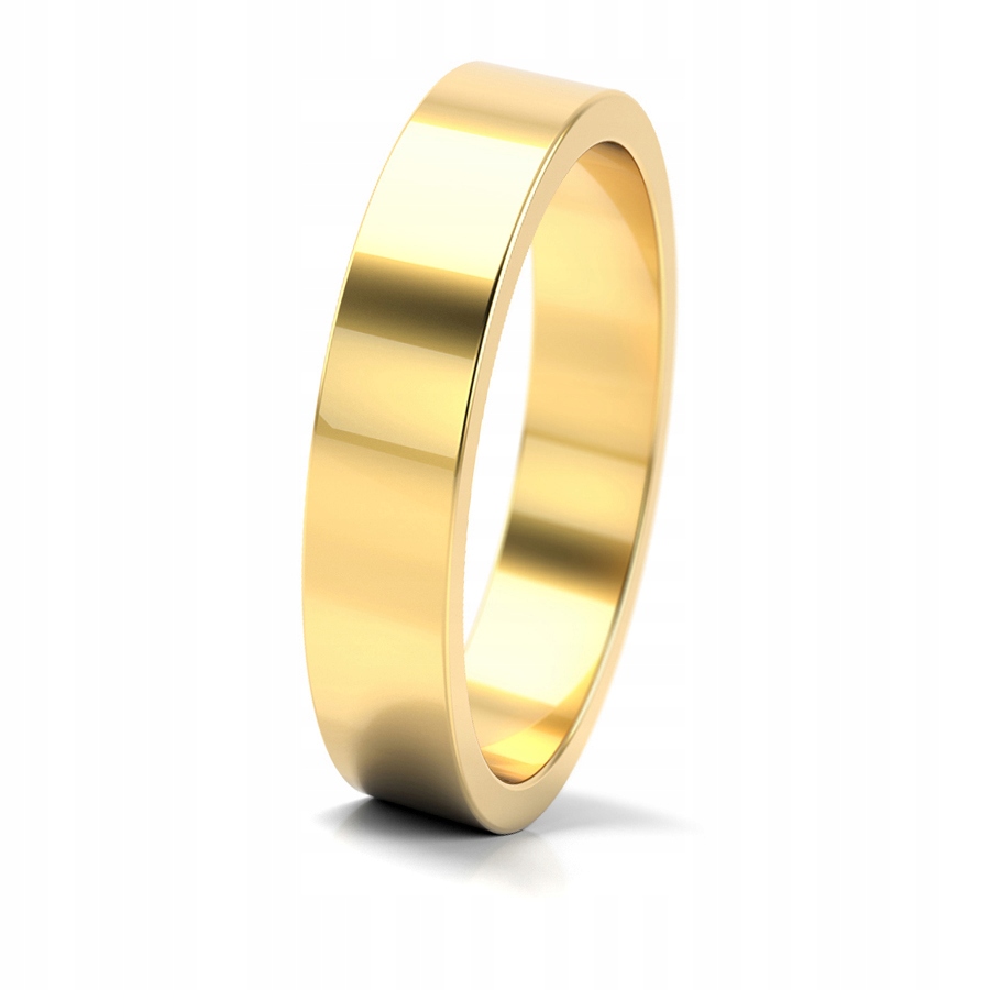 ZLATÉ SVADOBNÉ PRSTENE 4MM 585 KRP