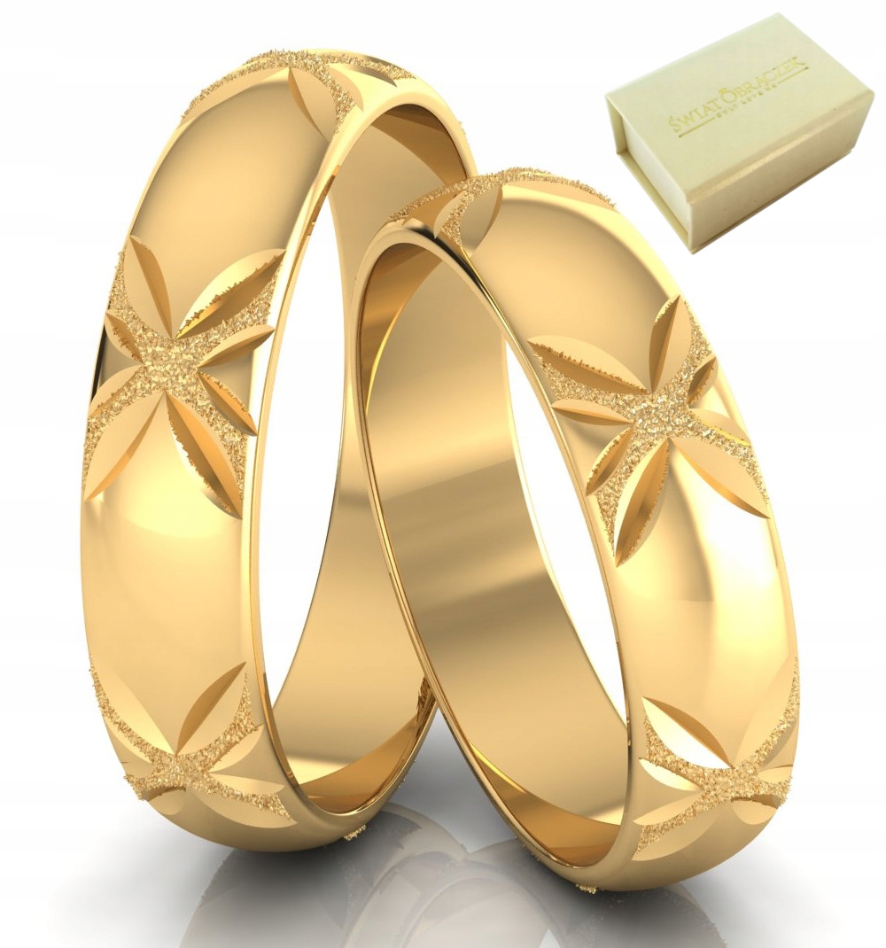 Zlaté snubné prstene zlato pr. 333 Diamond