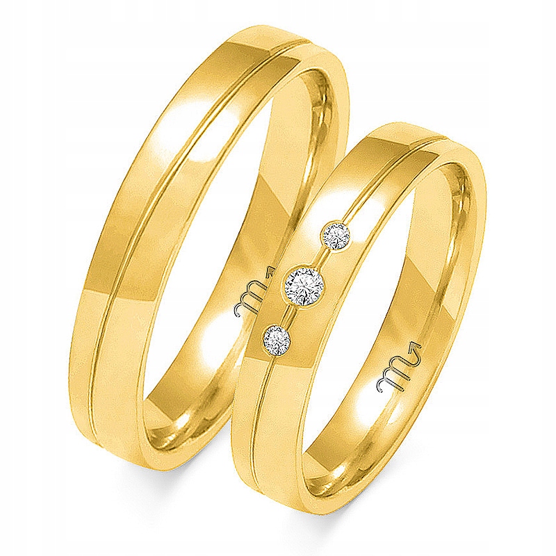 ZLATÉ SVADOBNÉ PRSTENE GOLD 3333 OE-200
