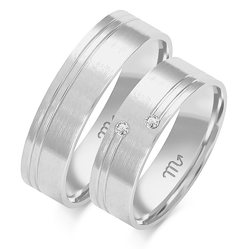 ZLATÉ PRSTENE S BRILIANTMI SI / H 1,5 mm a O-88A