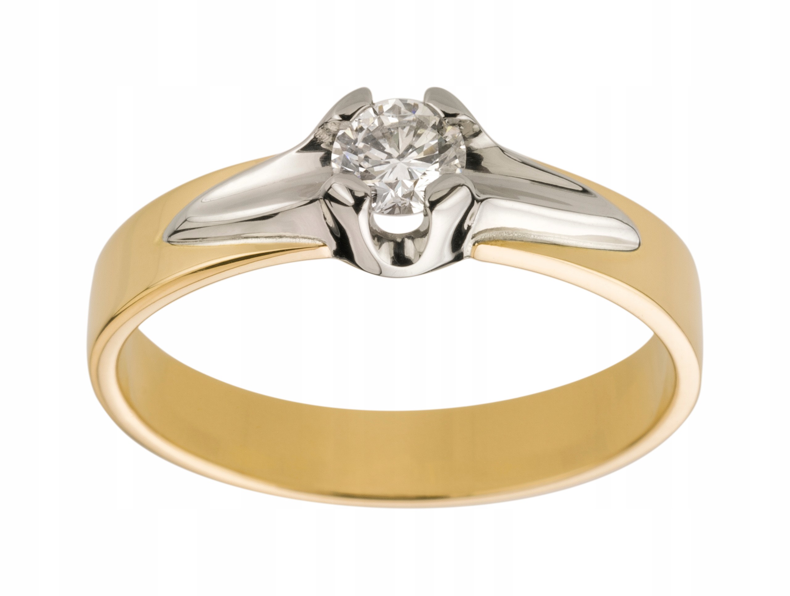 Zlato 585 DVOJOMORED Diamonds 0,19Ct VVS/F