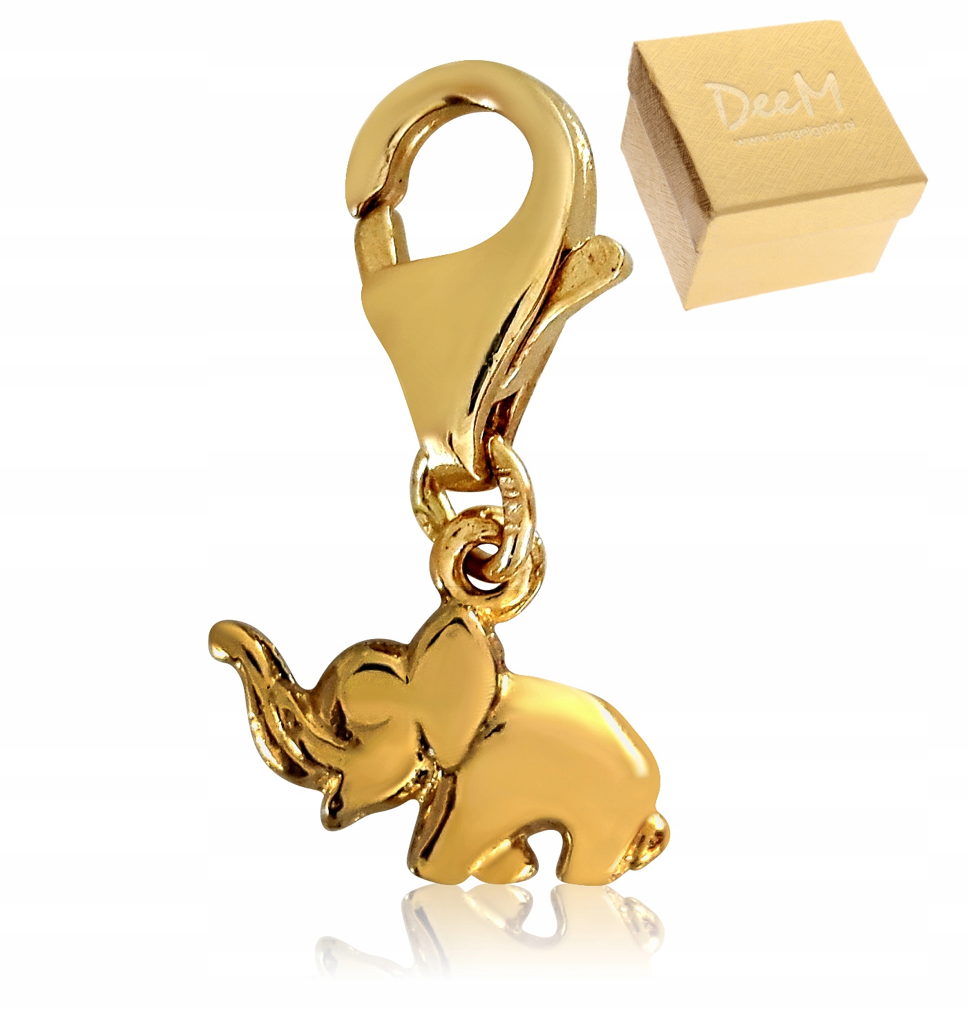 Slon slon Golden Charms Našťastie zlato 585