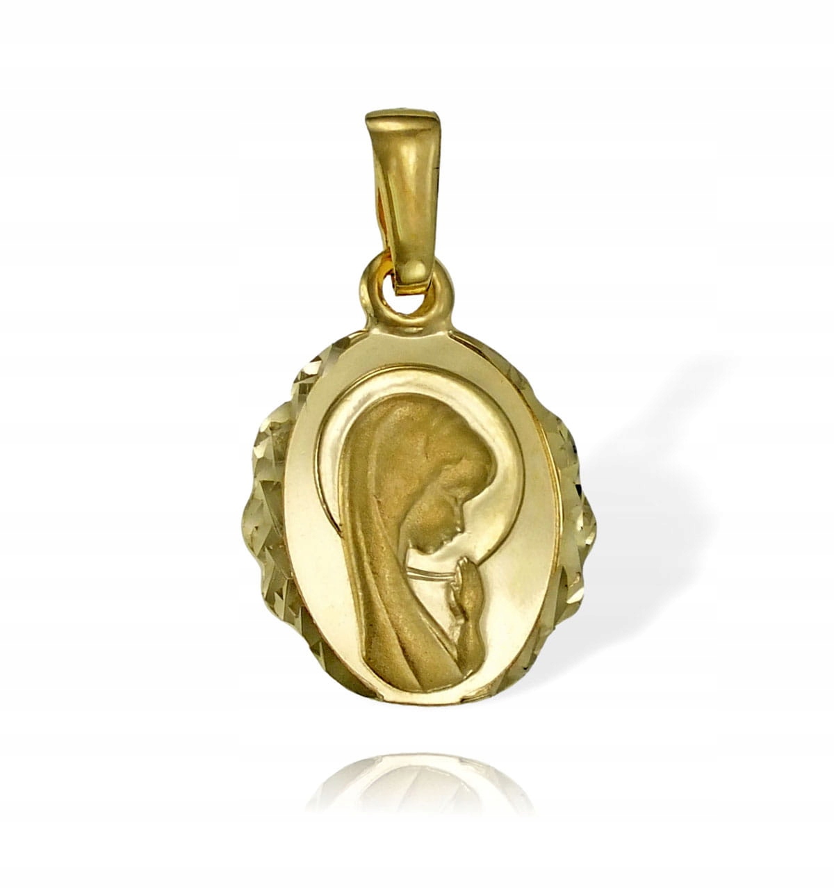 Golden Diamond Medal Matka Božie - Vzorka 585
