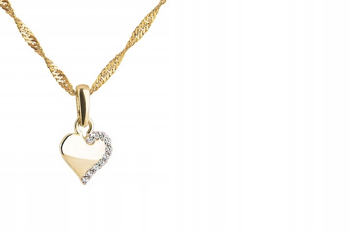 ZLATÝ EXKLUZÍVNY REŤAZ + prívesok HIT SWAROVSKI