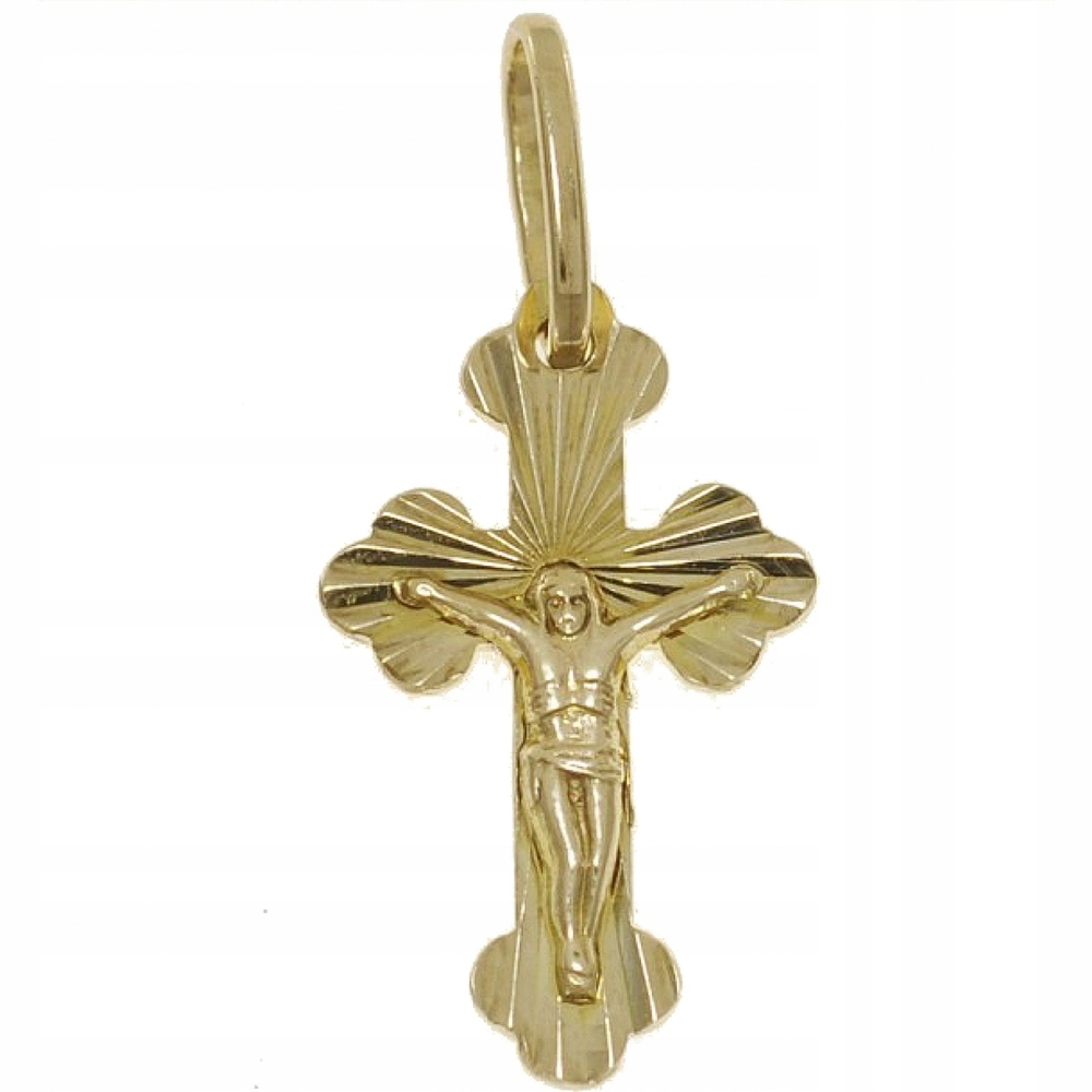 Zlatý krížový diamant Ježiš Kristus pr. 333