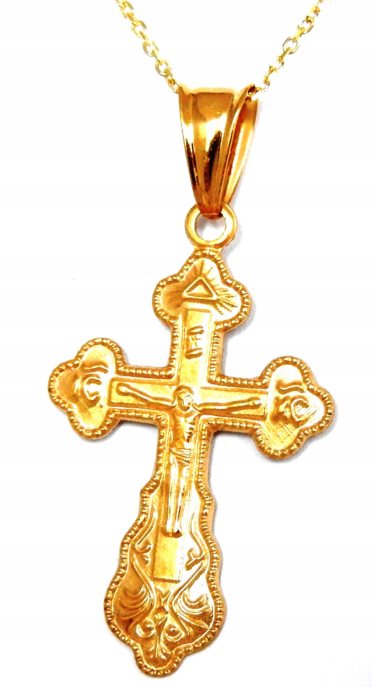 ZLATÝ ORORISTICKÝ KRÍŽOVÝ REŤAZ 45 KRST. 585