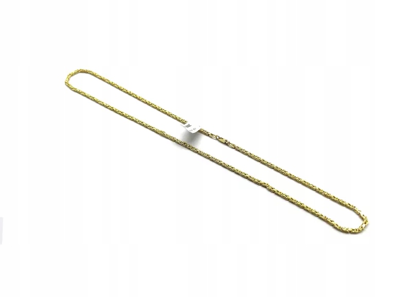 Zlatý kráľovský reťazec 9,64 g/585/54 cm