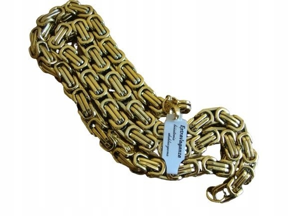 Zlatá kráľovská retiazka Anthusion Weave!