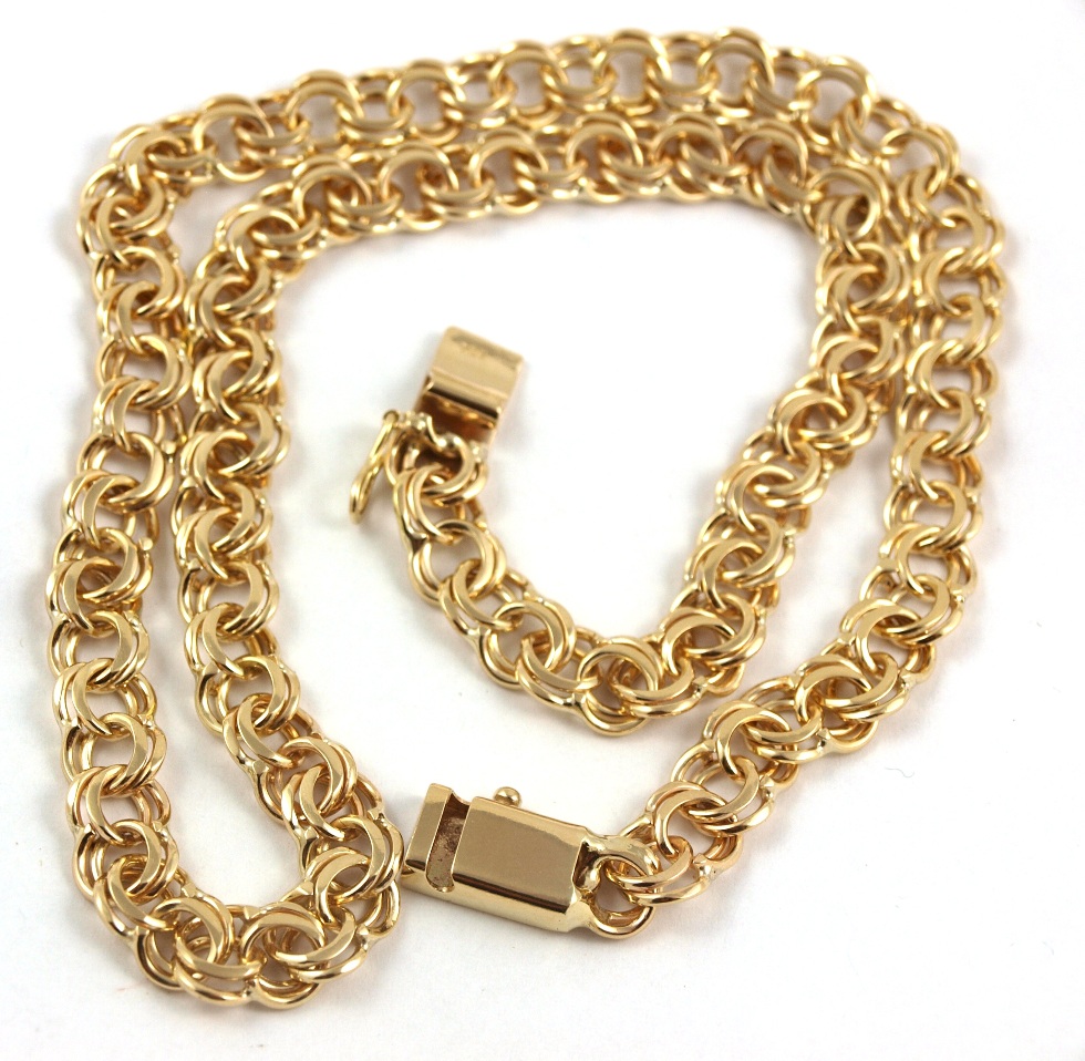 Zlatý reťazec Garibaldi 53 Gram Gold 585