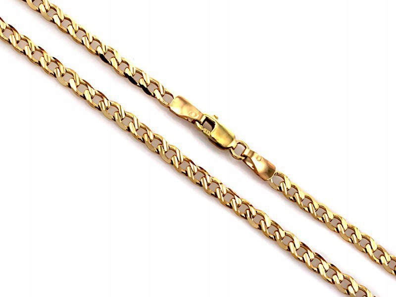 Golden Men's Chain 585 Pacer Full Gold 55C