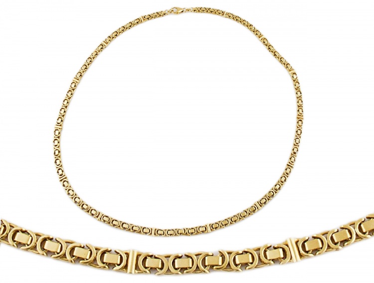 Zlatá reťaz Royal Weave 50 cm 28,650g