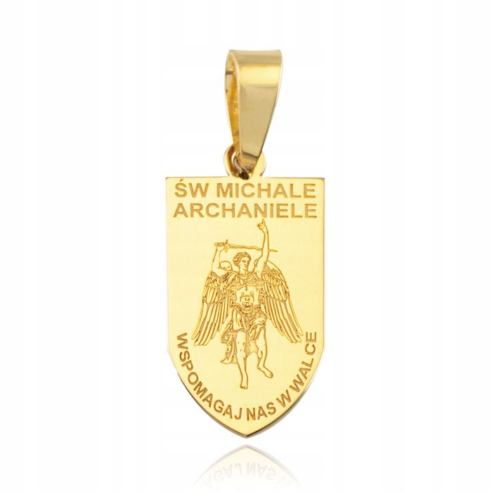 Zlatá medaila Michael Archanjel PR. 585- novinka